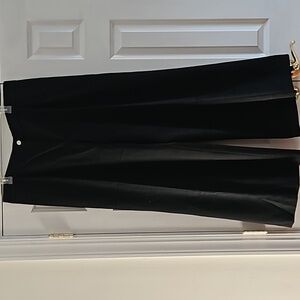 CHANEL 16W black wool wide leg pants, lining: silk. Never worn.